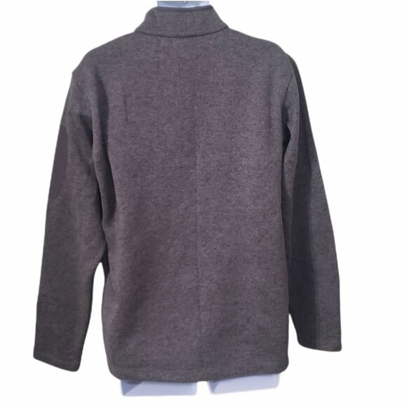 𝅺AVALANCHE 1/4 Zip Knit Performance Hiking Outdoor Pullover Sweater - Men's - Picture 3 of 5